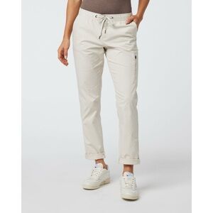 Vuori Womens Ripstop DuraTerra Pants in Milkweed